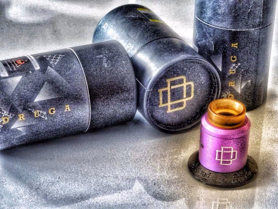 RDA Verdampfer und Liquid-Flasche